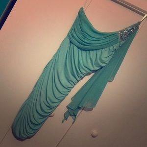 Aqua dress